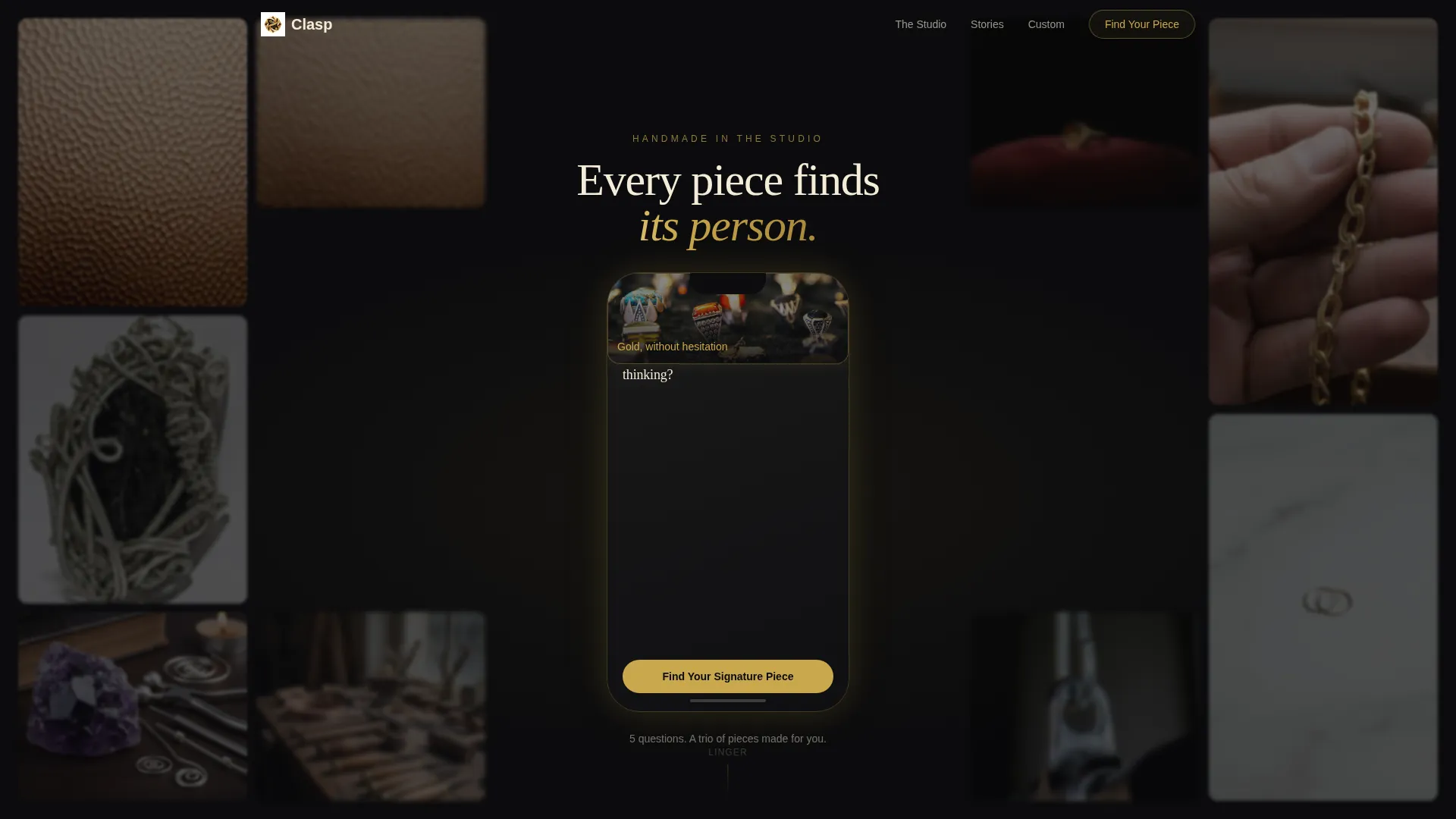 Jewelry & Accessories Store Professional Website Template