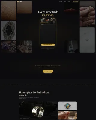 Jewelry & Accessories Store Professional Website Template