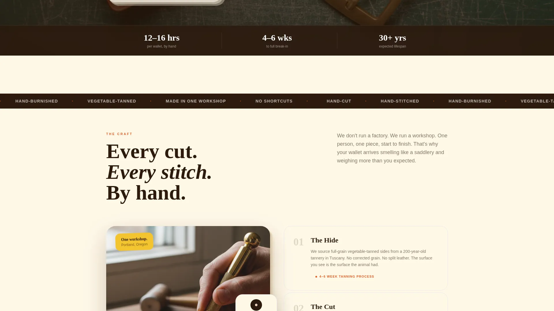 Niche & Artisan Products Professional Website Template