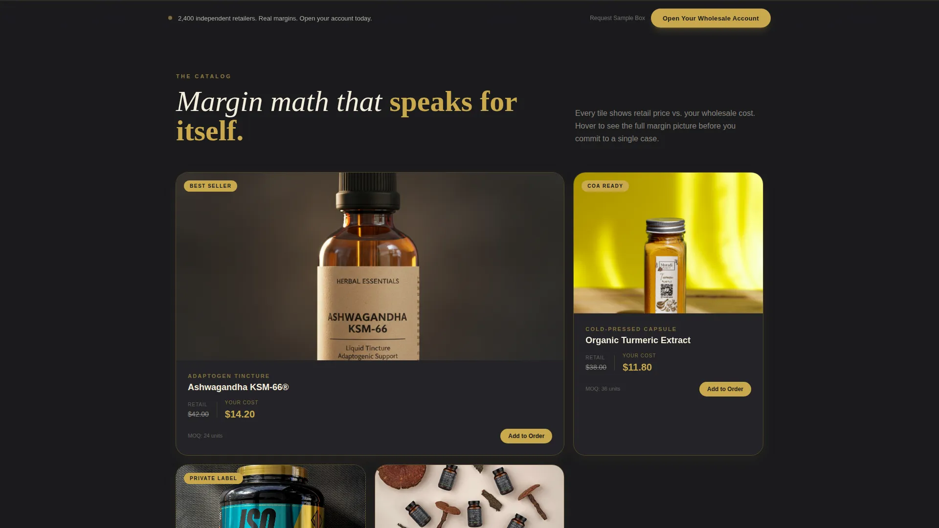 Health & Wellness E-Commerce Professional Website Template