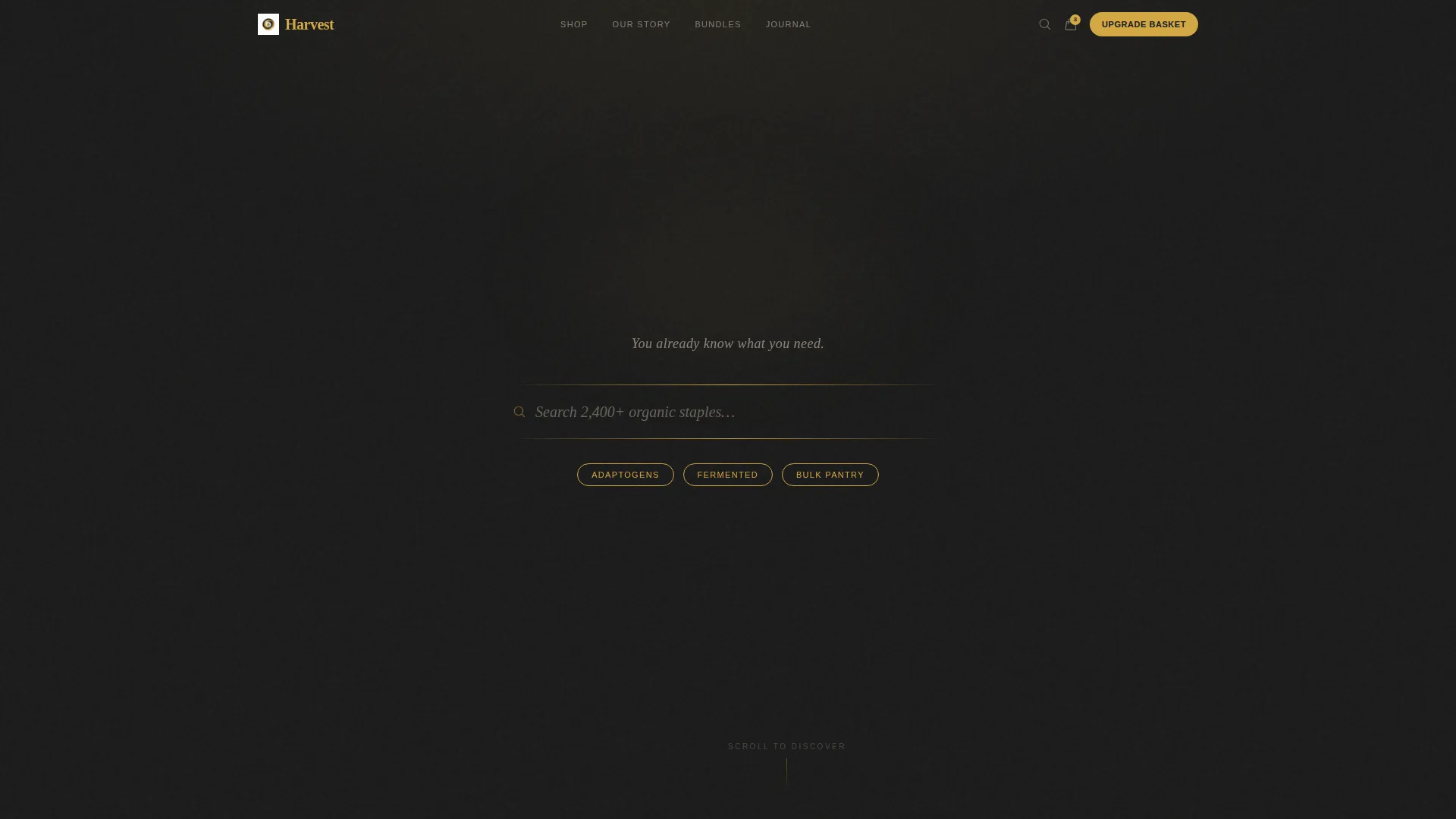 Grocery & Food Store Specialist Professional Website Template