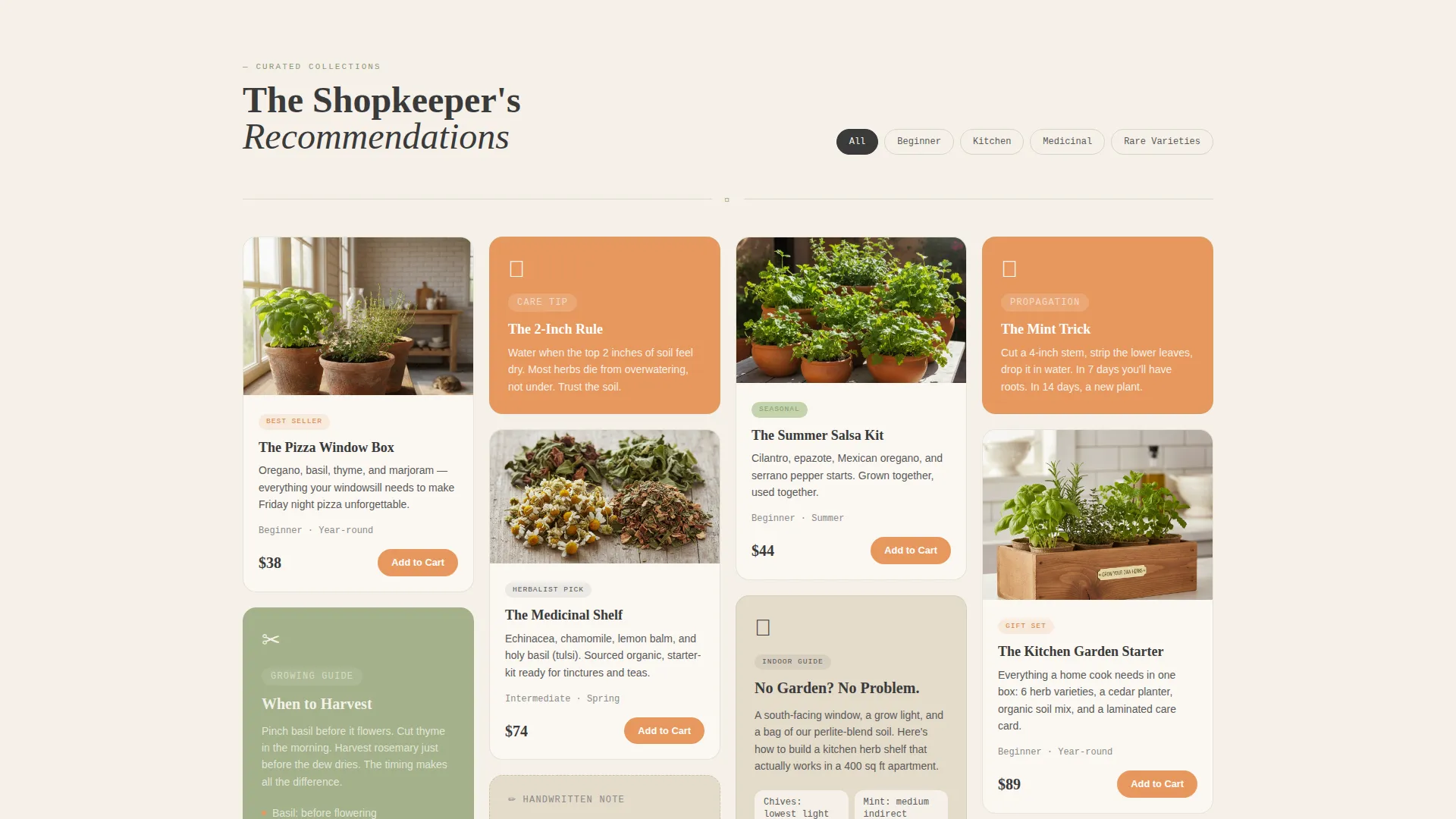 Hobby & Passion Supplies Specialist Professional Website Template