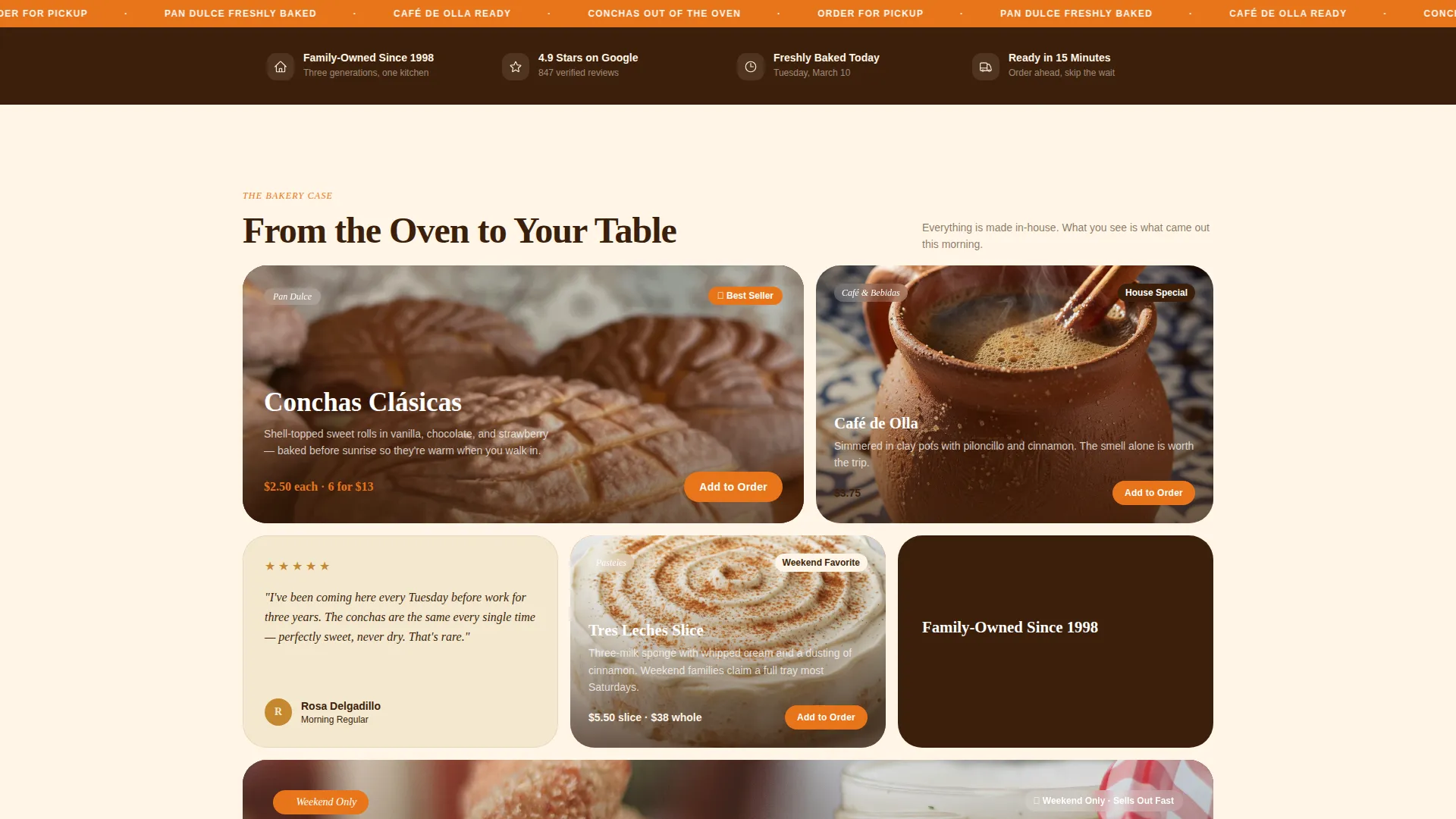 Hispanic-Owned Business Professional Website Template