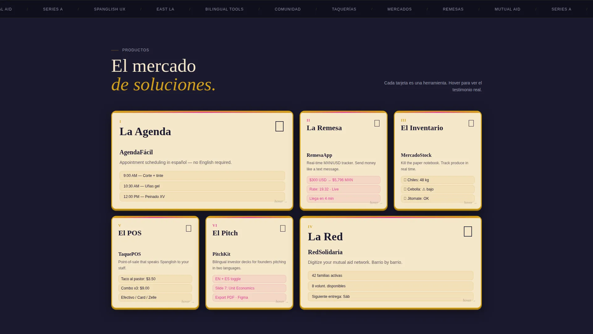 Bilingual Tech Landing Page Template