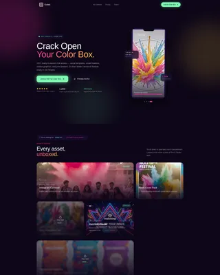 Holi Business Specialist Professional Website Template