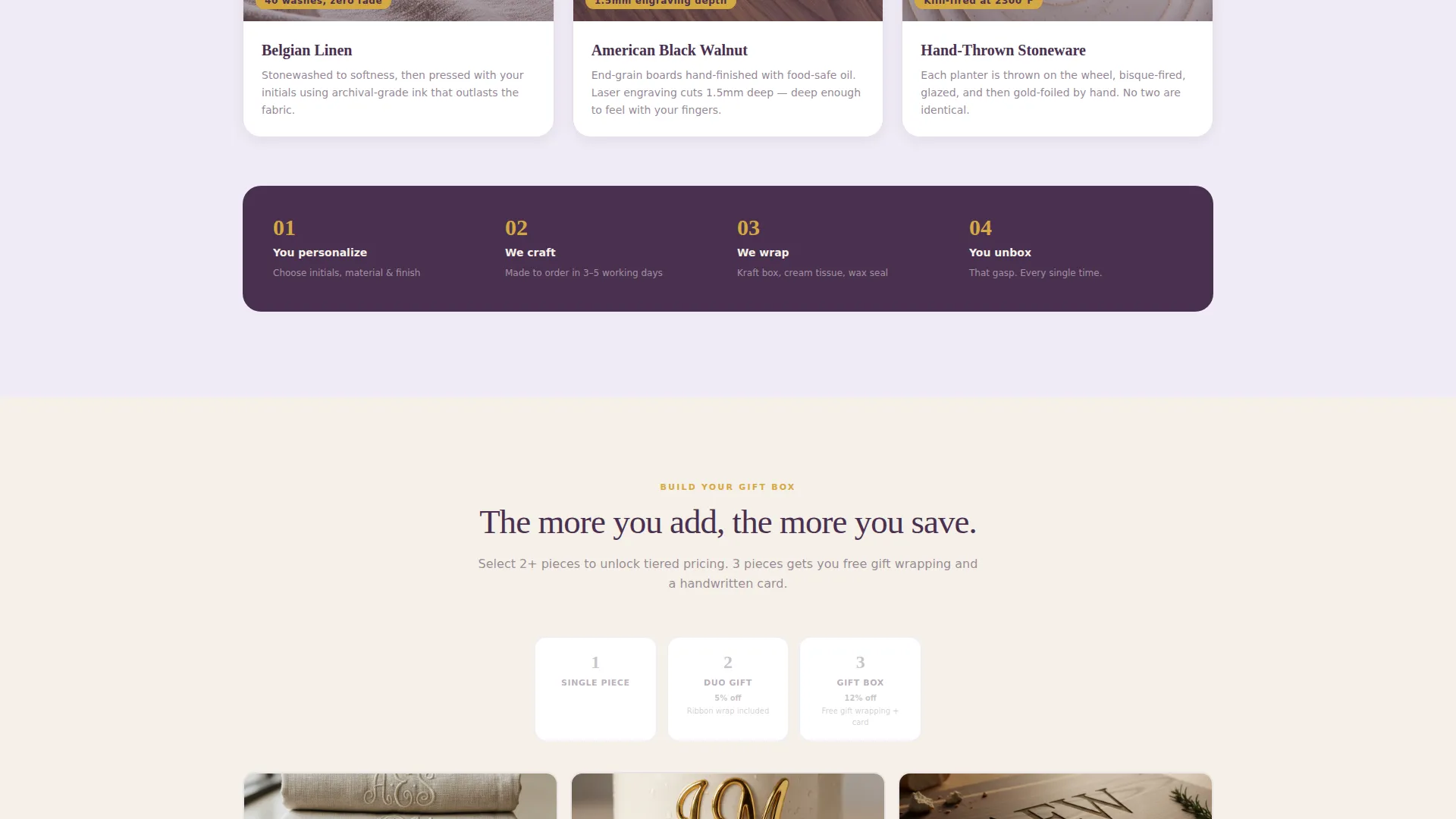 Personalized Home & Garden Landing Page Template