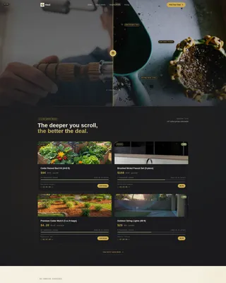 Neighborhood Group Buying Landing Page Template