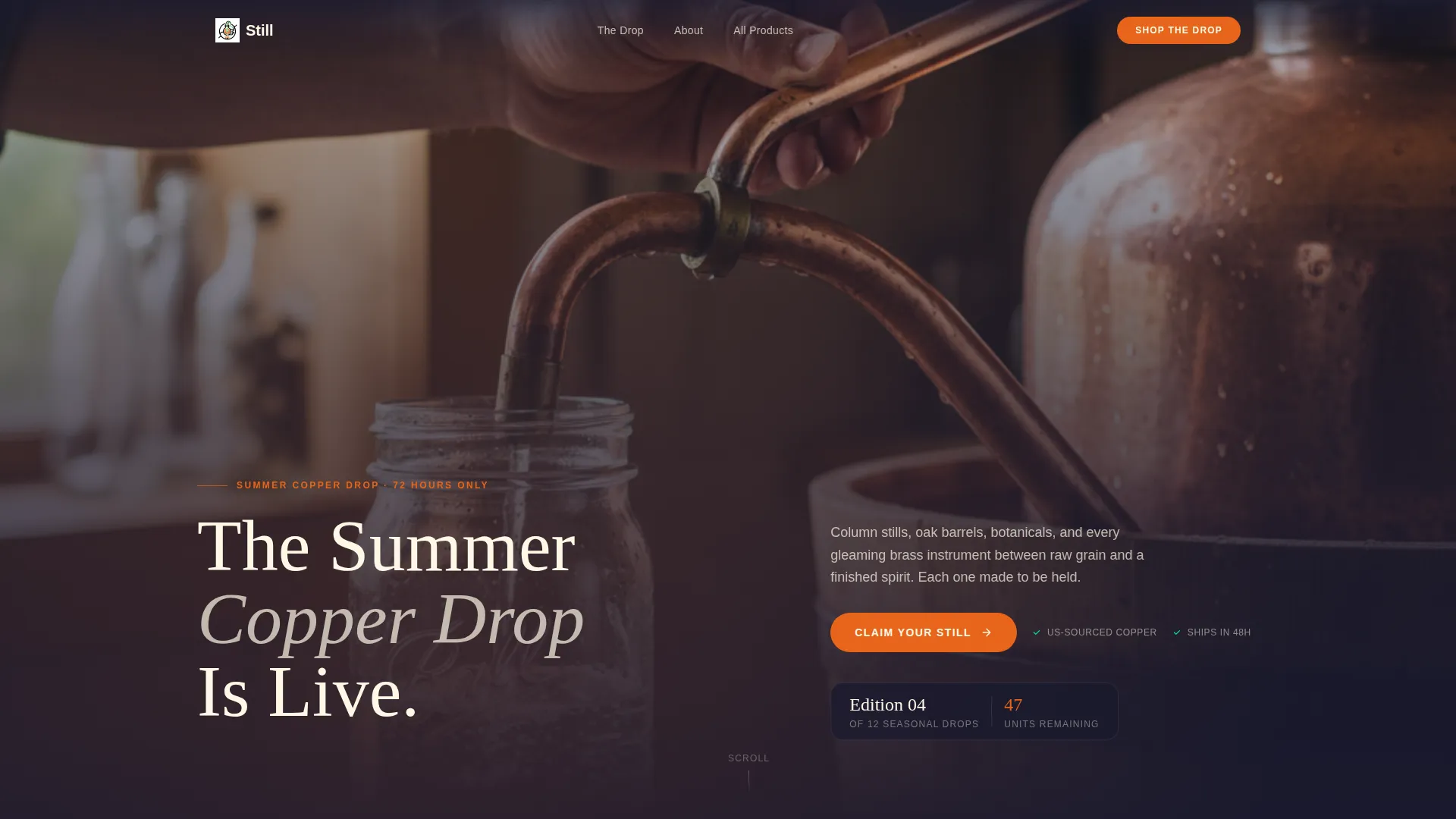 Hobby & Passion Supplies Pre-Launch & Coming Soon Website Template
