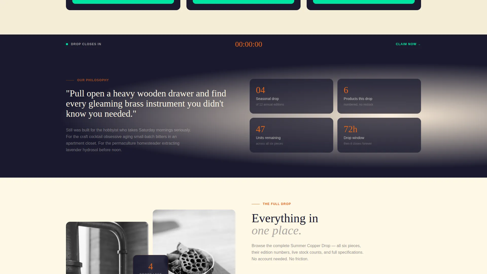 Hobby & Passion Supplies Pre-Launch & Coming Soon Website Template