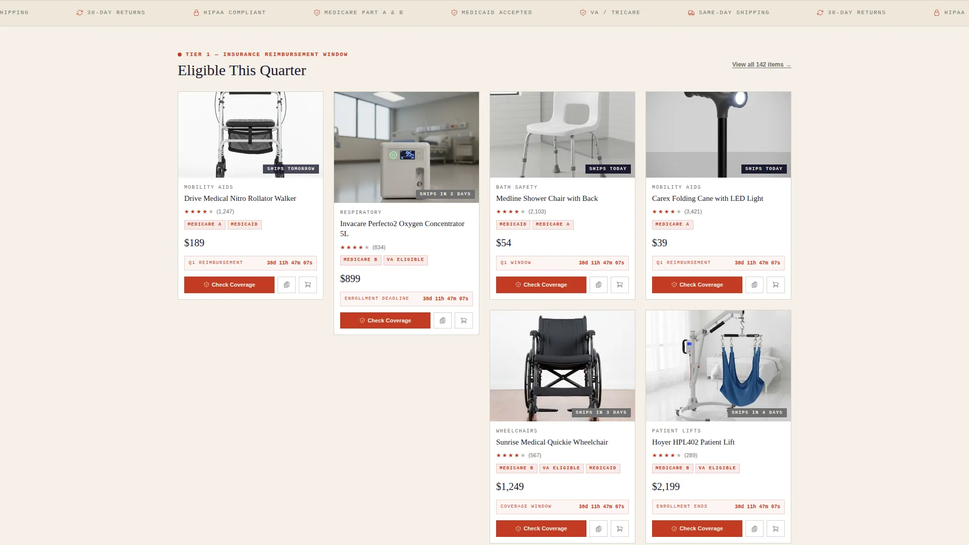 Local Brick & Mortar Business Professional Website Template