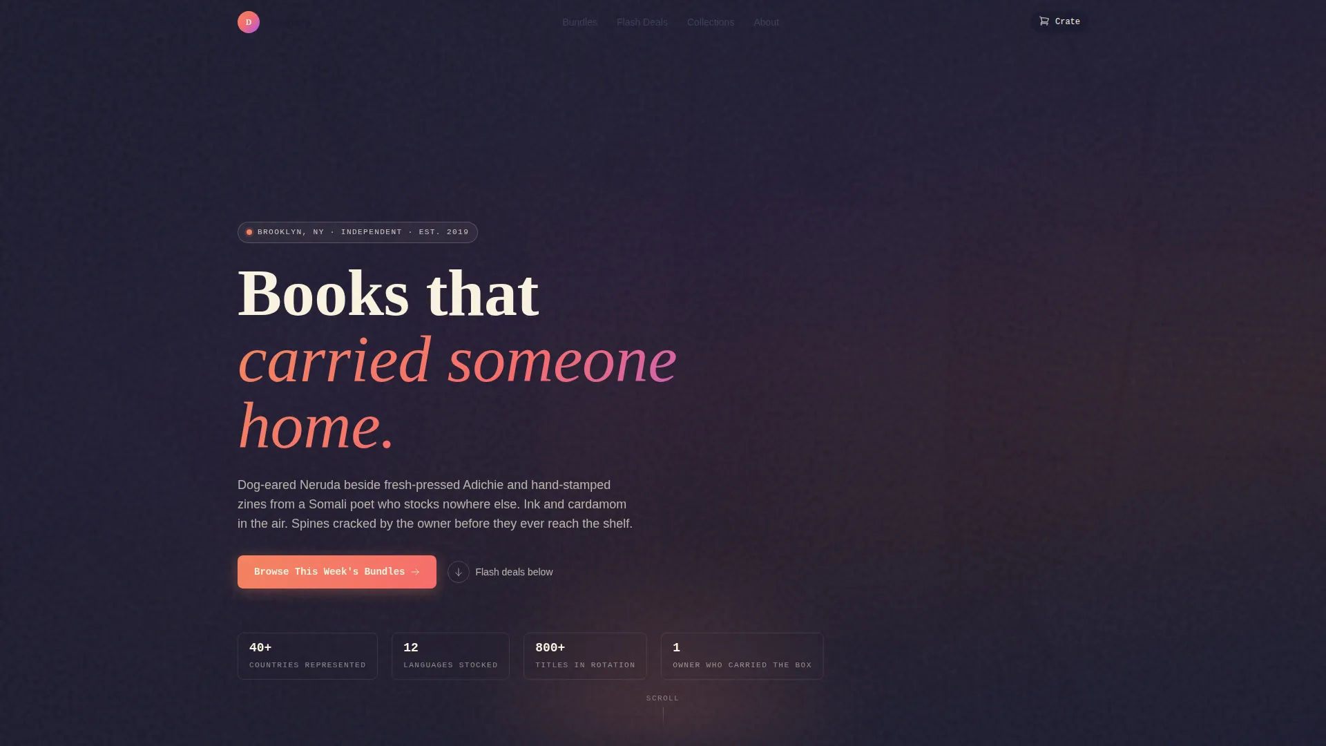Advanced Immigrant-Owned Business Portfolio & Case Study Website Template