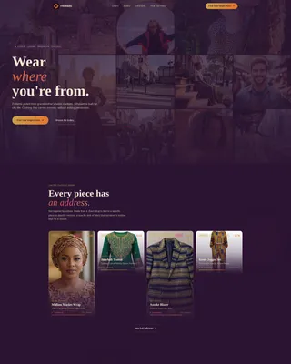 Specialist Immigrant-Owned Business Portfolio & Case Study Website Template