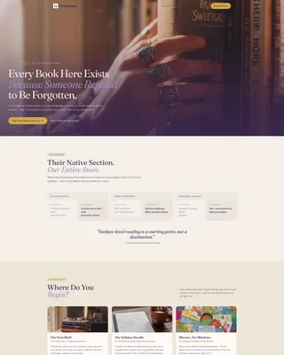 Specialist Indigenous-Owned Business Comparison Website Template