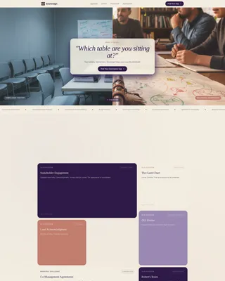 Advanced Indigenous-Owned Business Comparison Website Template