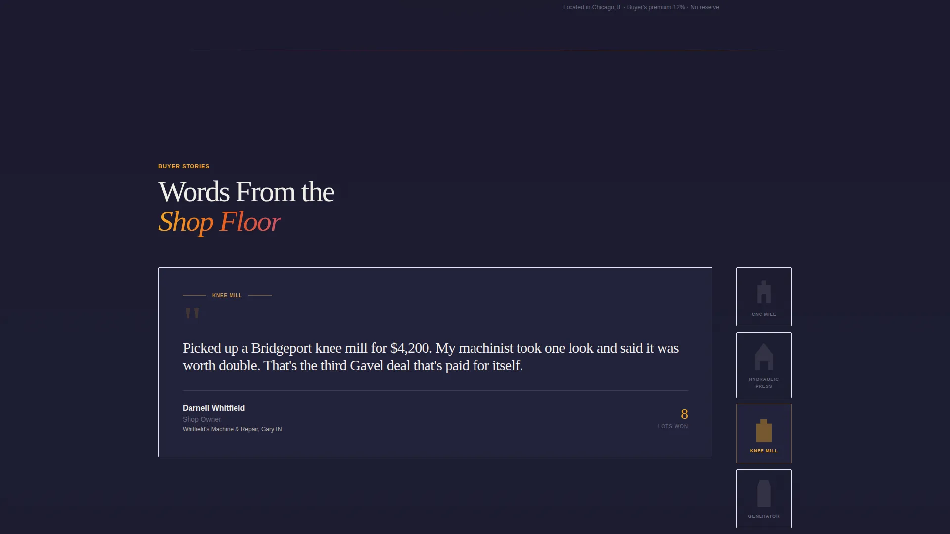 Local Auction Platforms & Types Professional Website Template