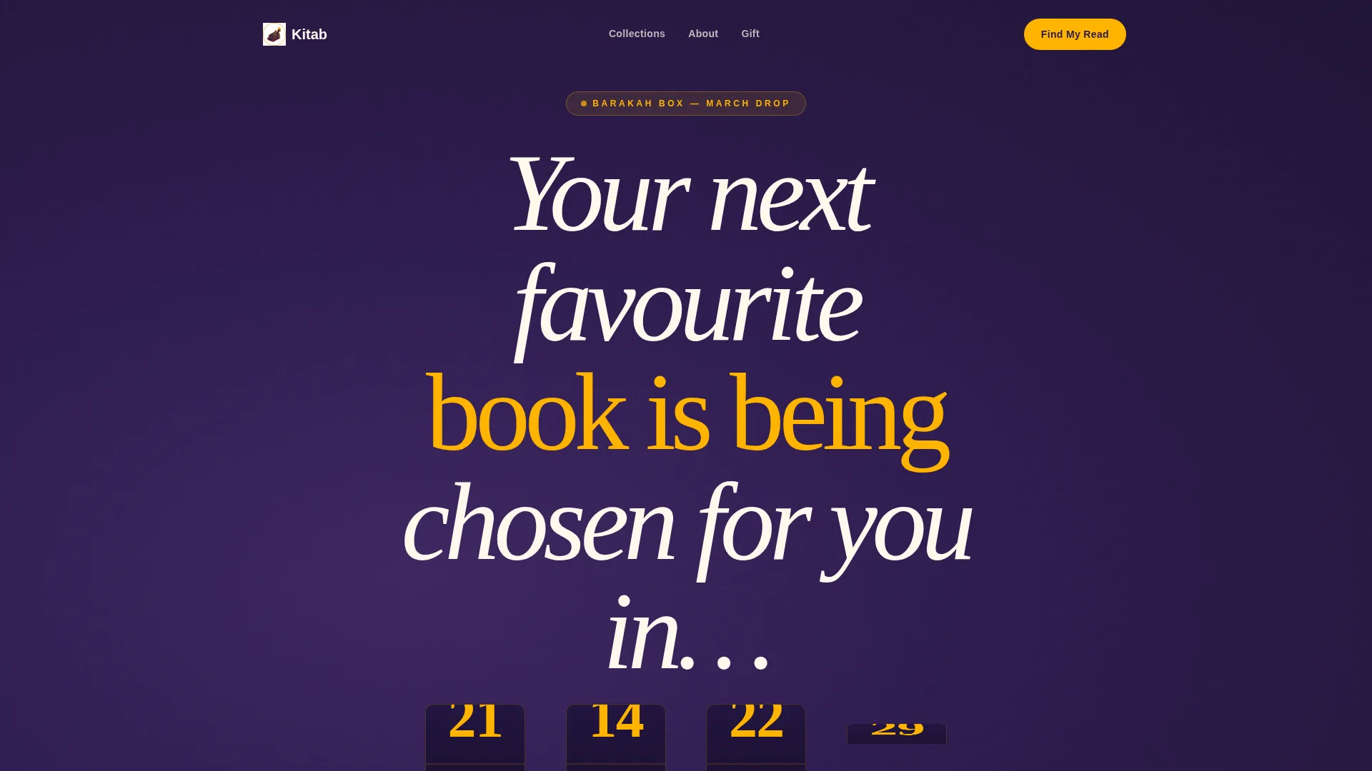 Islamic Bookstore Landing Page Template