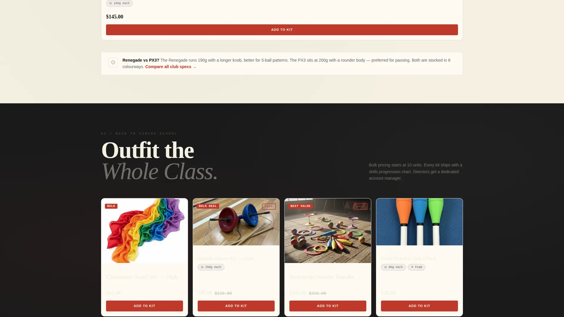 Hobby & Passion Supplies Professional Website Template
