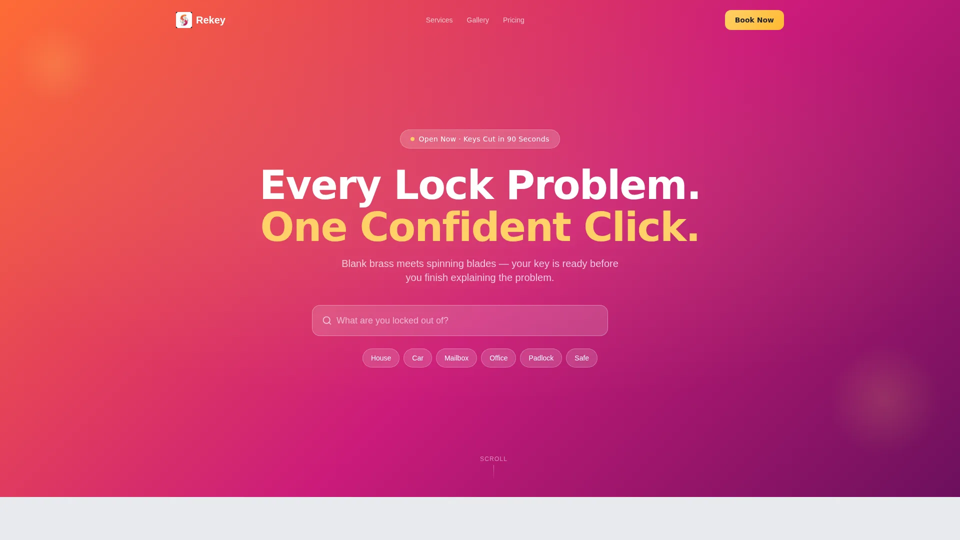 Premium Local Brick & Mortar Business Appointment Booking Website Template