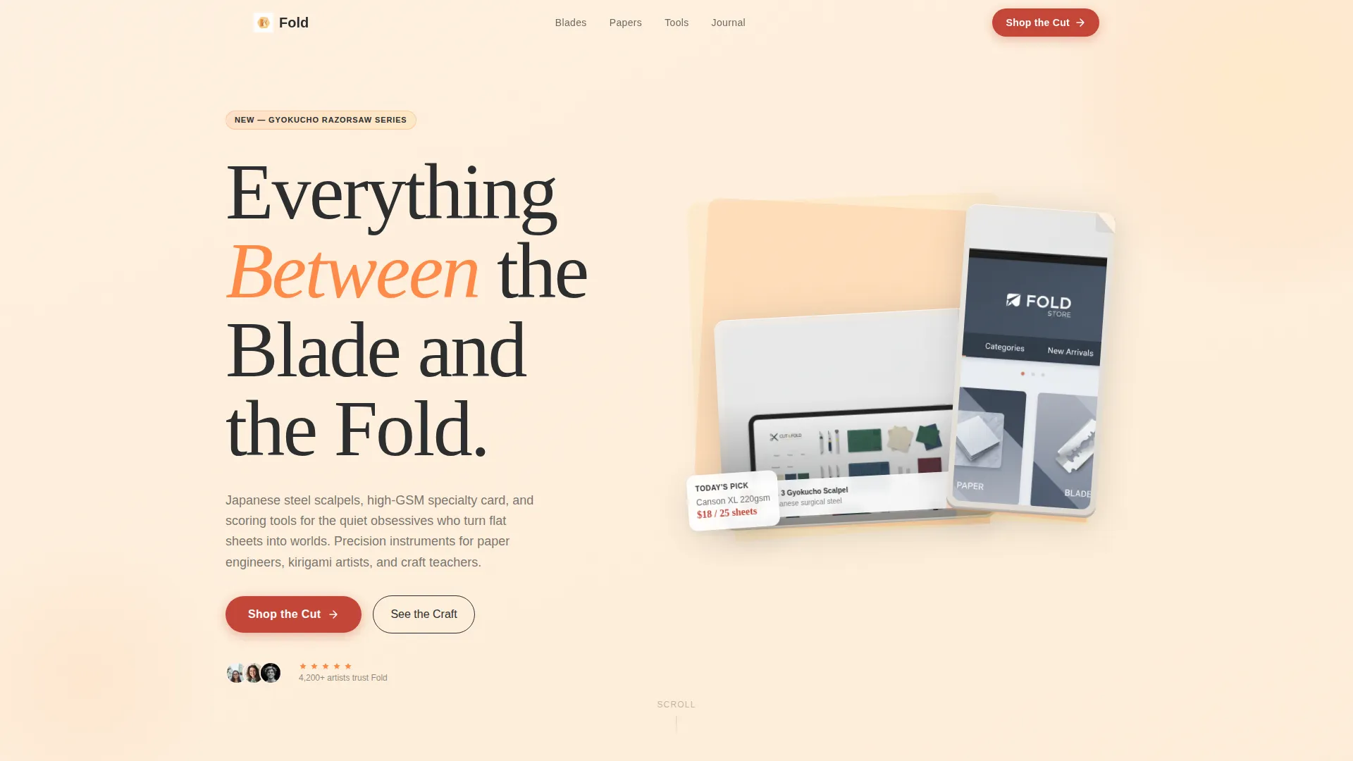 Hobby & Passion Supplies Professional Website Template