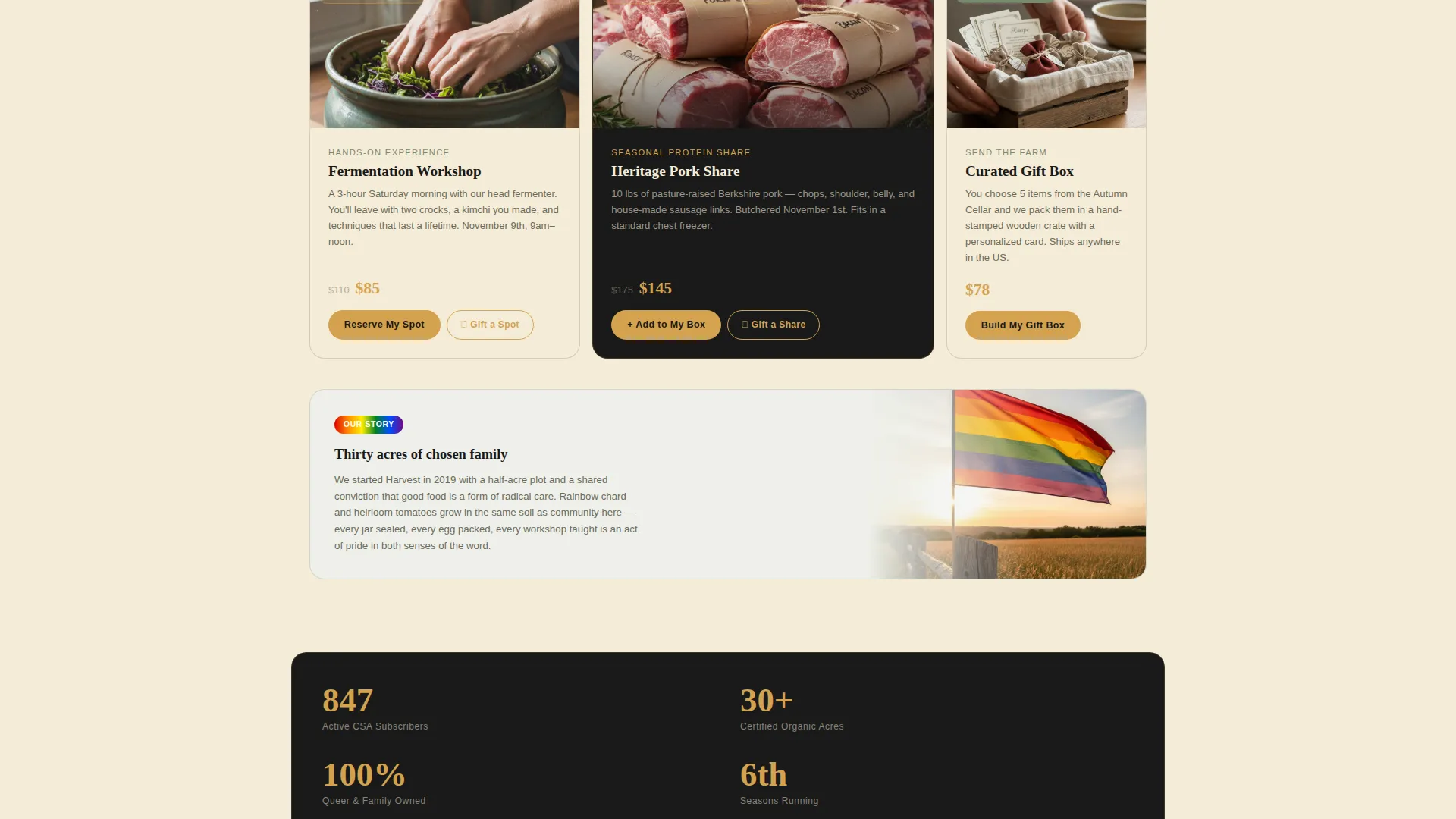 LGBTQ+-Owned Business Pre-Launch & Coming Soon Website Template