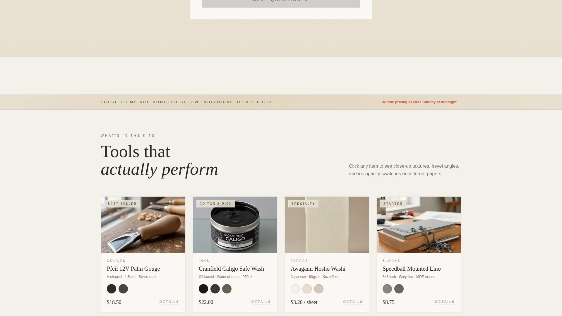 Local Hobby & Passion Supplies Portfolio & Case Study Website Template