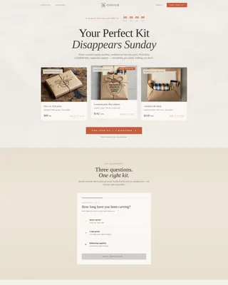 Local Hobby & Passion Supplies Portfolio & Case Study Website Template