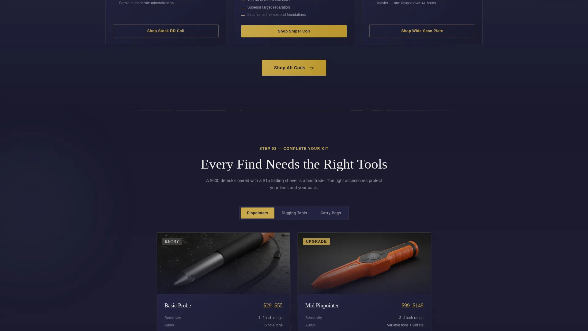 Hobby & Passion Supplies Professional Website Template