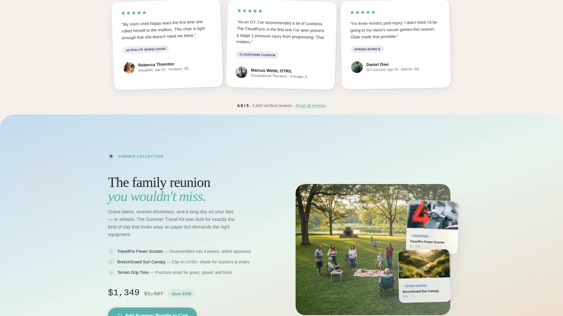 Local Brick & Mortar Business Professional Website Template
