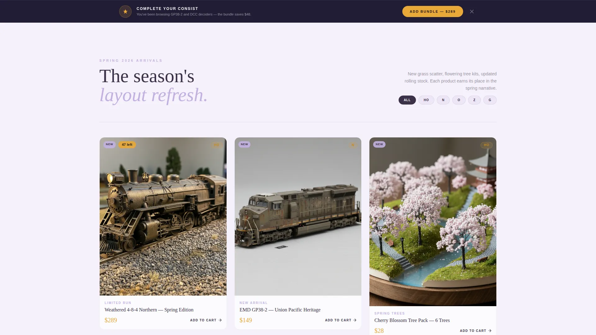 Hobby & Passion Supplies Pre-Launch & Coming Soon Website Template