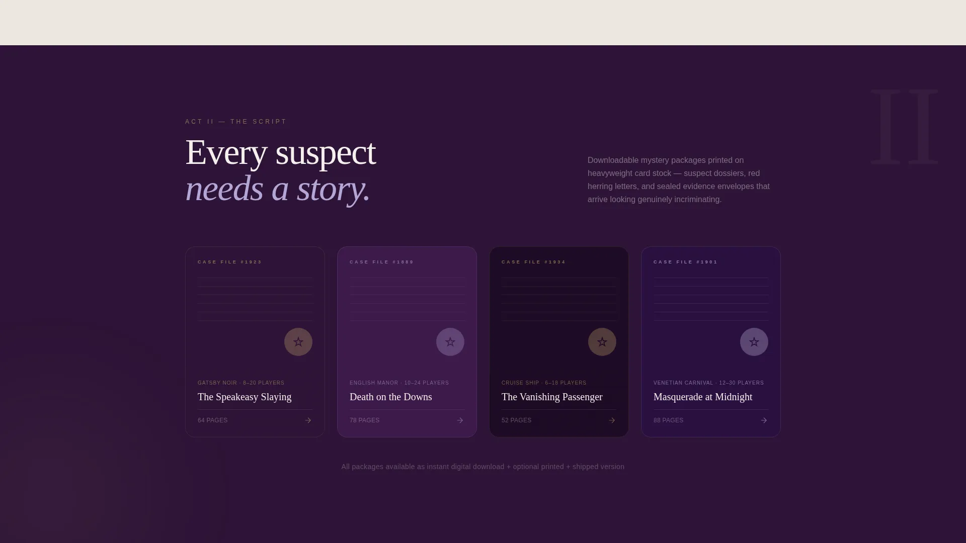 Hobby & Passion Supplies Professional Website Template