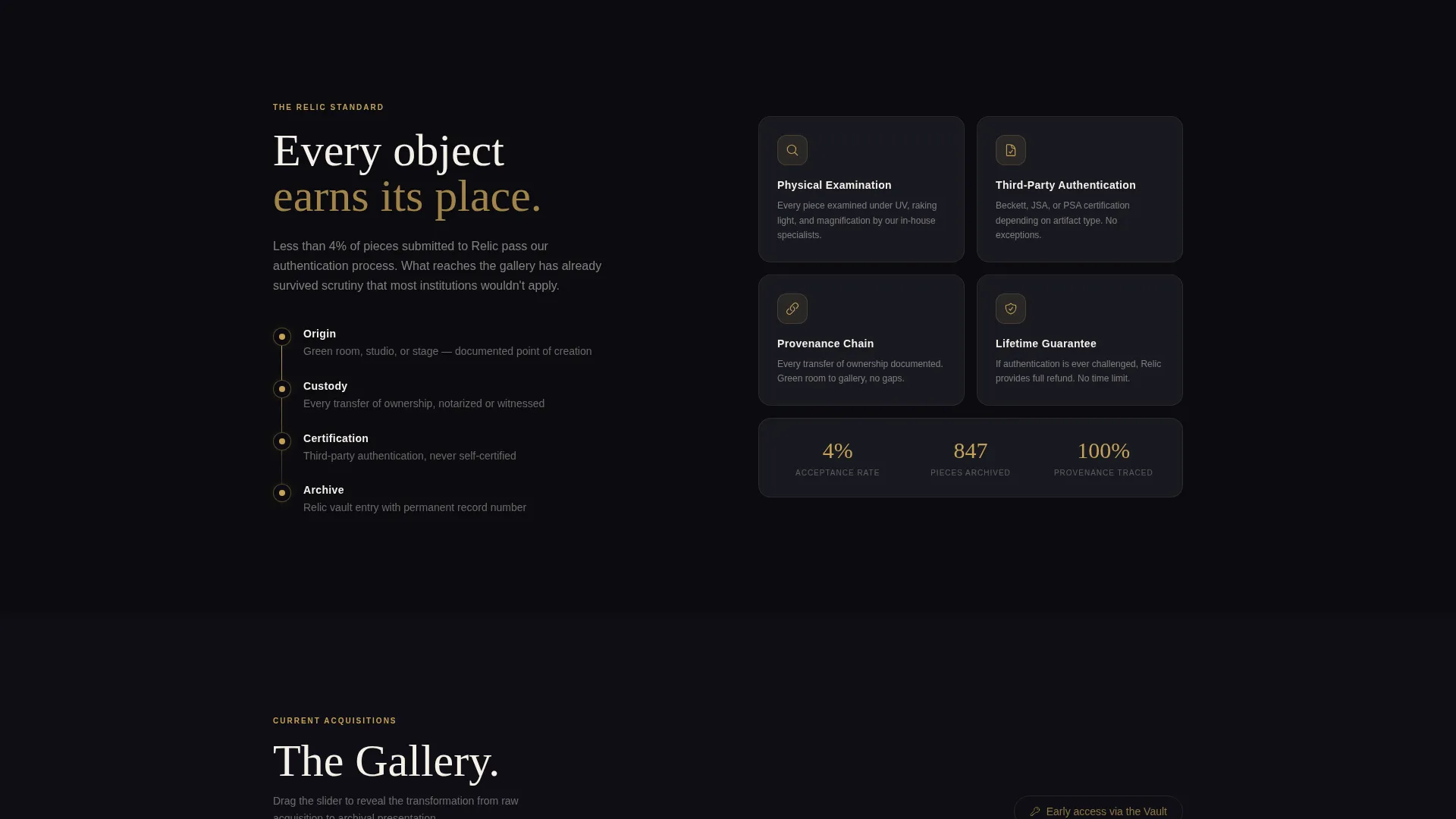 Music Memorabilia Landing Page Template