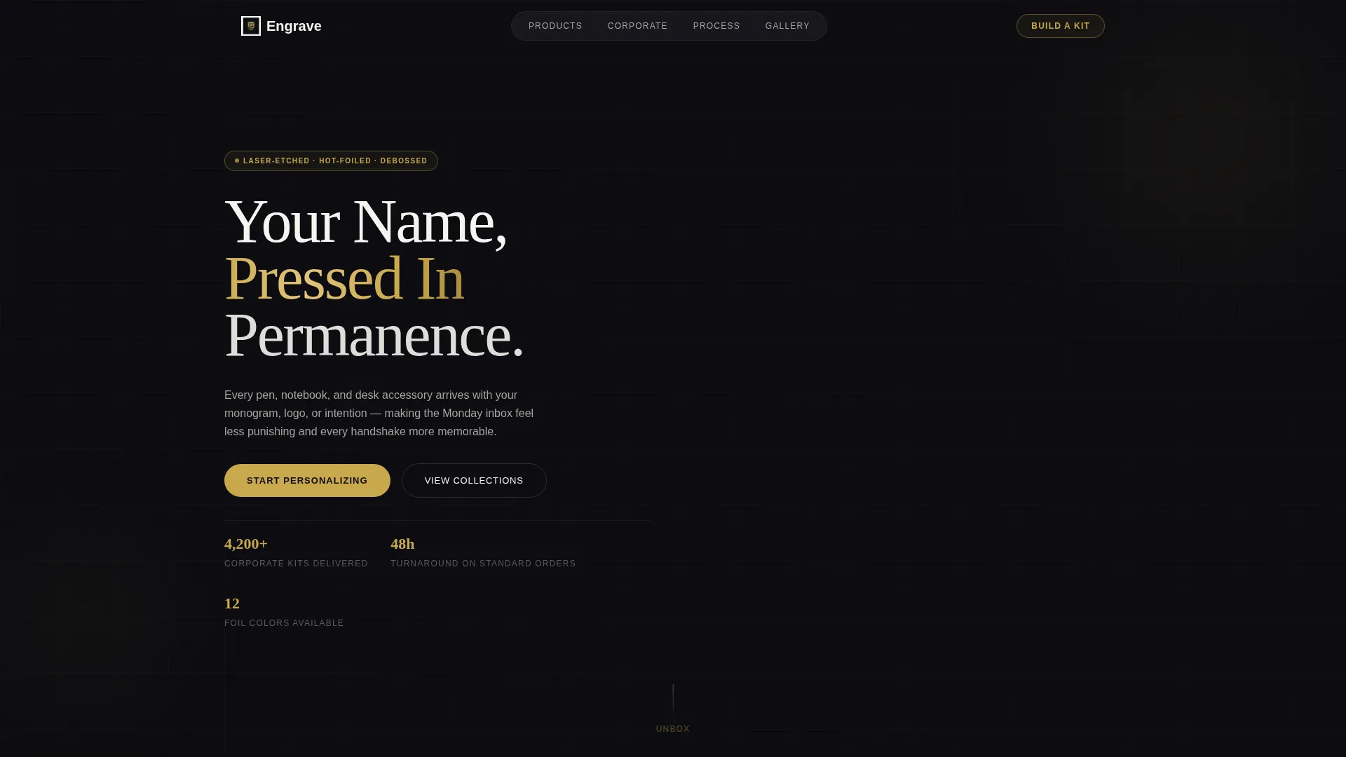 Premium Supplies Landing Page Template