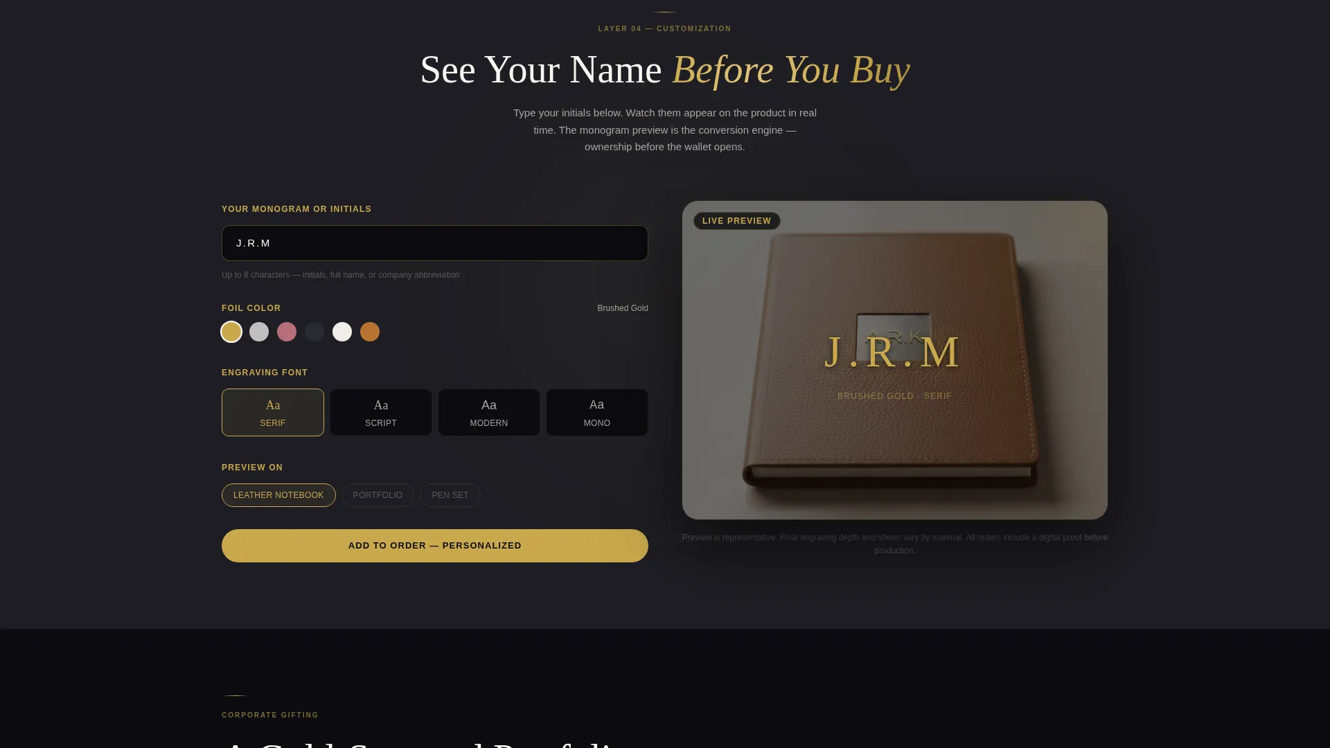 Premium Supplies Landing Page Template