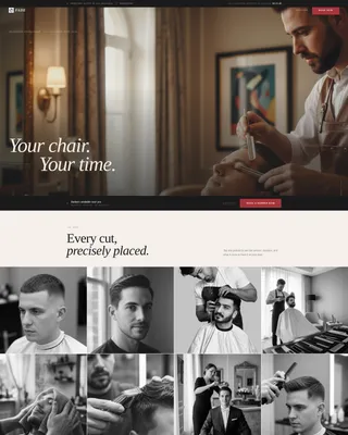 On-Demand Business Specialist Booking Website Template