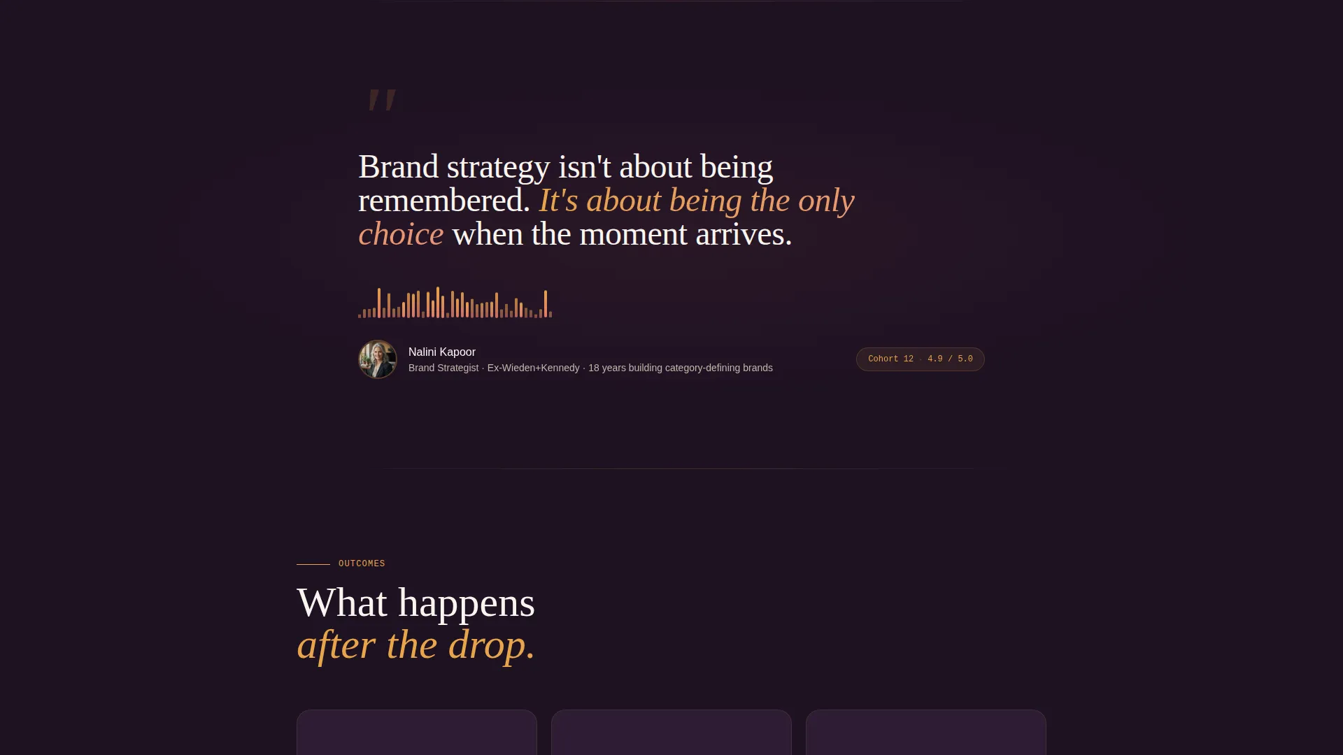 Exclusive Masterclass Landing Page Template