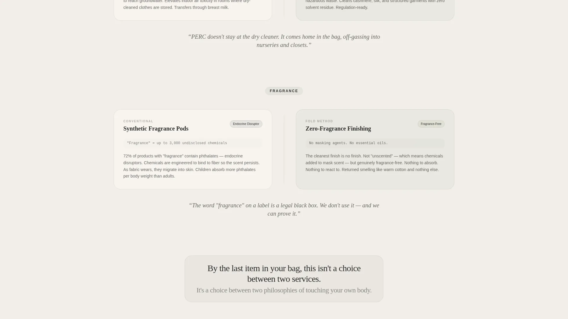 Organic Laundry Pickup Landing Page Template