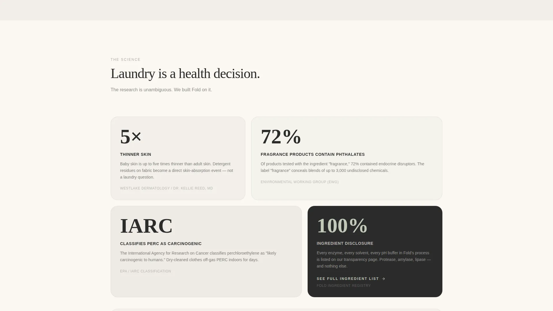 Organic Laundry Pickup Landing Page Template