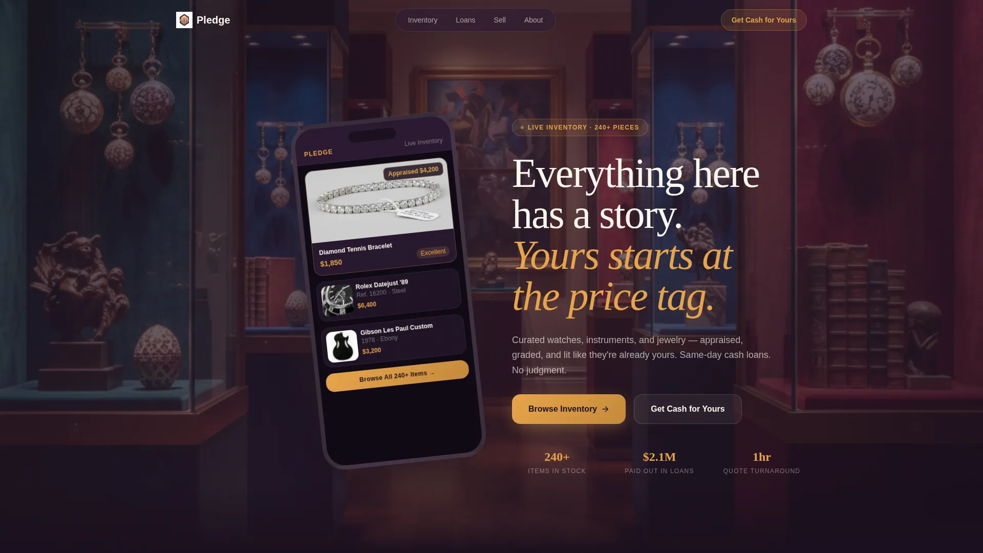 Advanced Local Brick & Mortar Business Portfolio & Case Study Website Template
