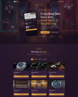 Advanced Local Brick & Mortar Business Portfolio & Case Study Website Template