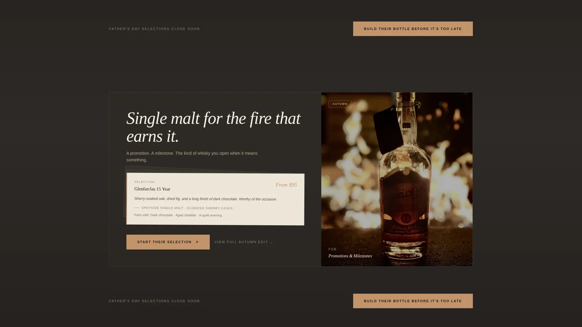 Luxe Wine & Spirits Landing Page Template