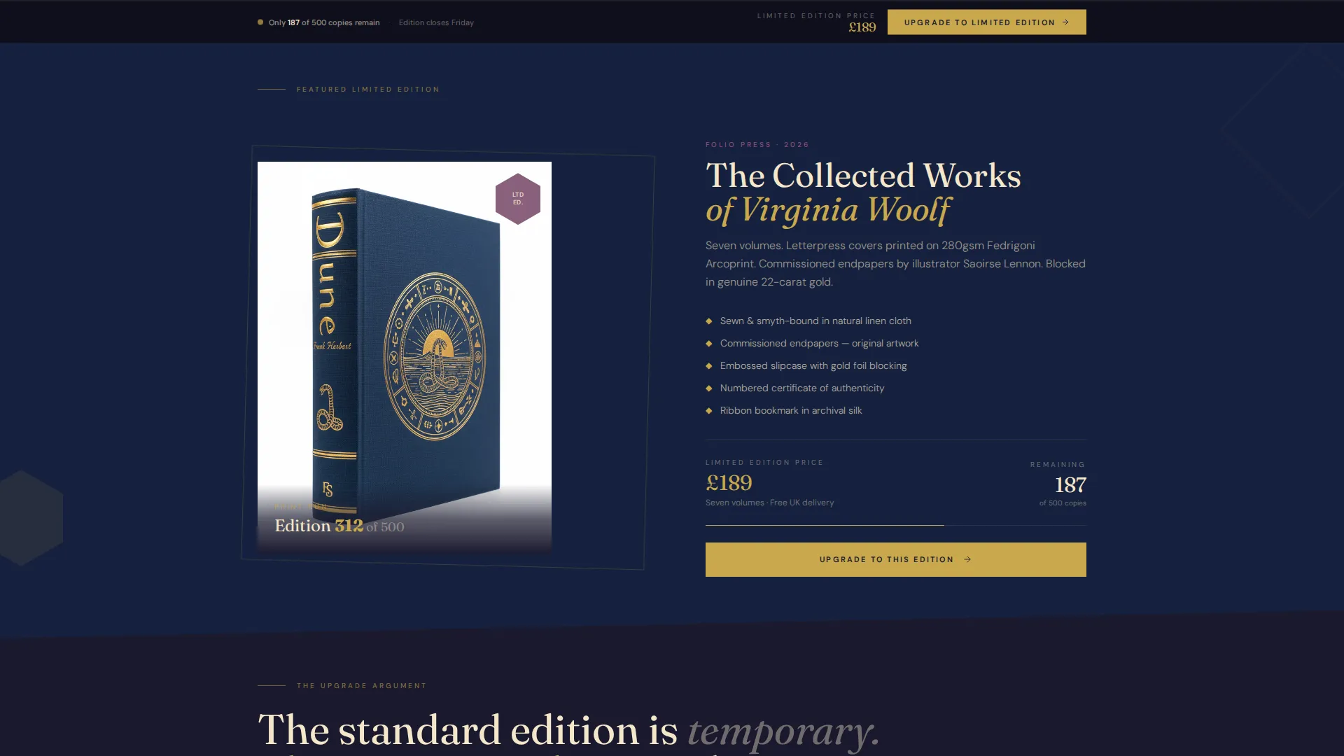 Premium Bookshop Landing Page Template