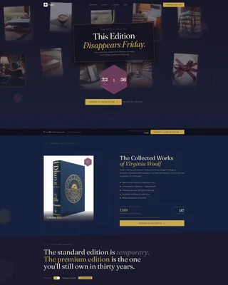Premium Bookshop Landing Page Template