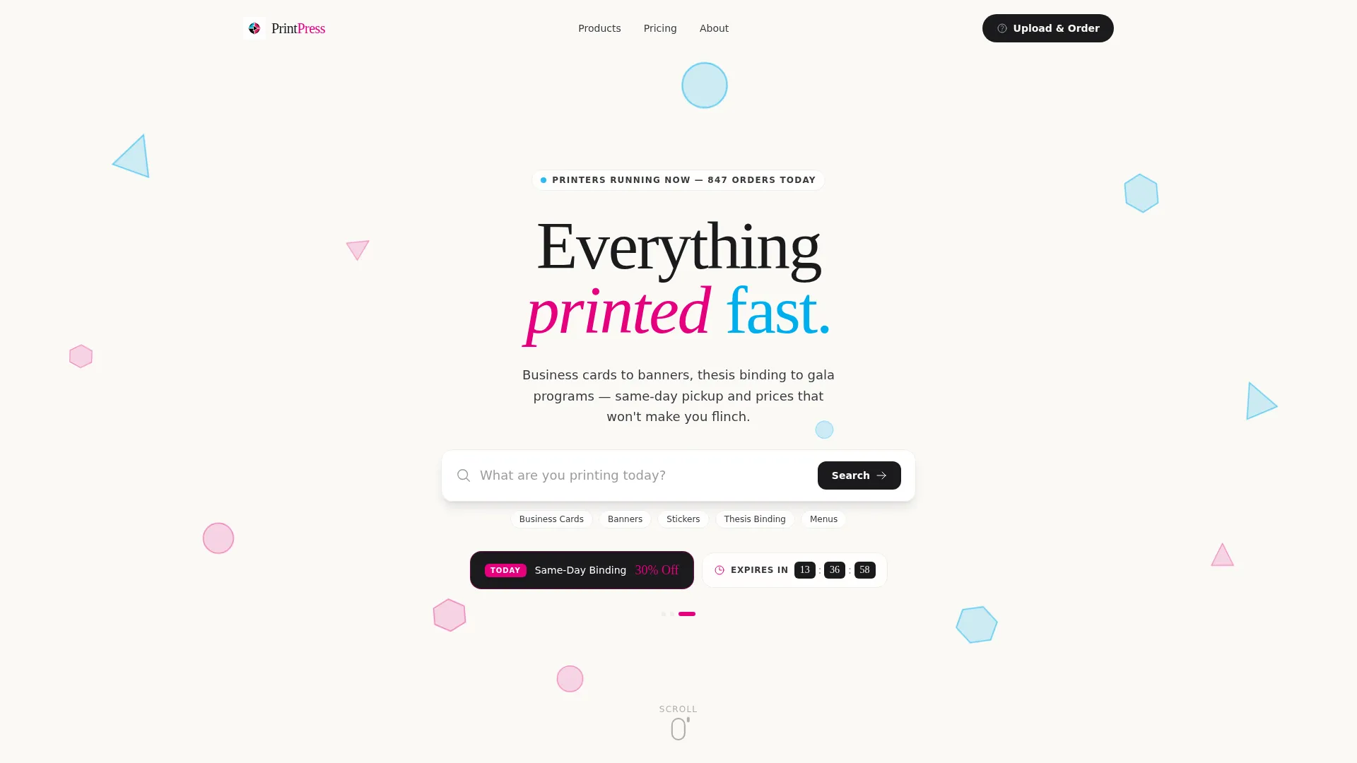 Local Brick & Mortar Business Professional Website Template