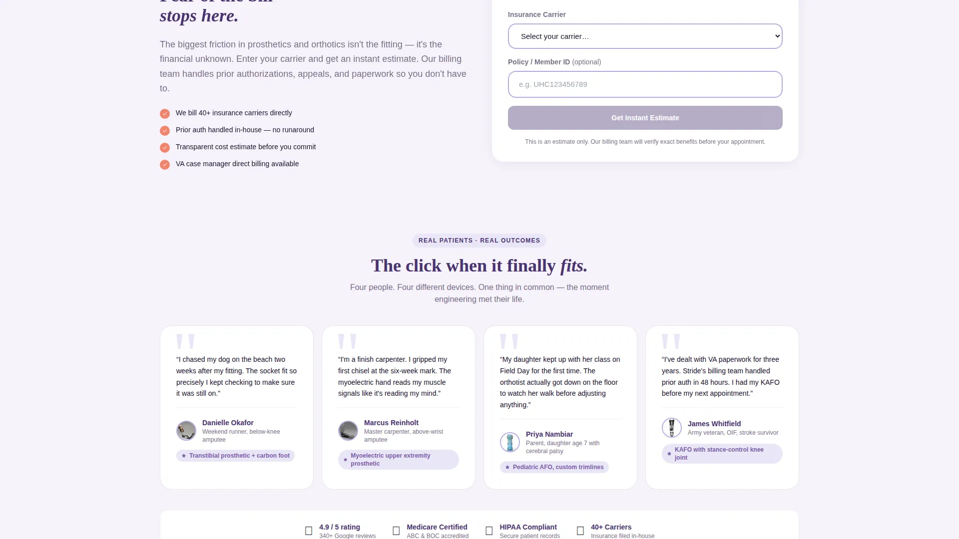 Certified Local Brick & Mortar Business Appointment Booking Website Template