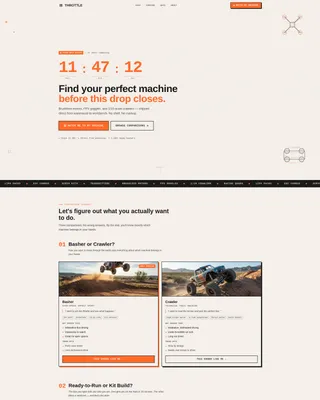 RC Cars & Drones Dropshipping Landing Page Template