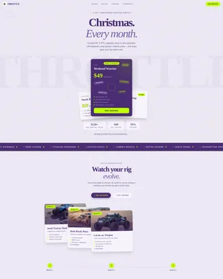 RC Hobby Subscription Box Landing Page Template