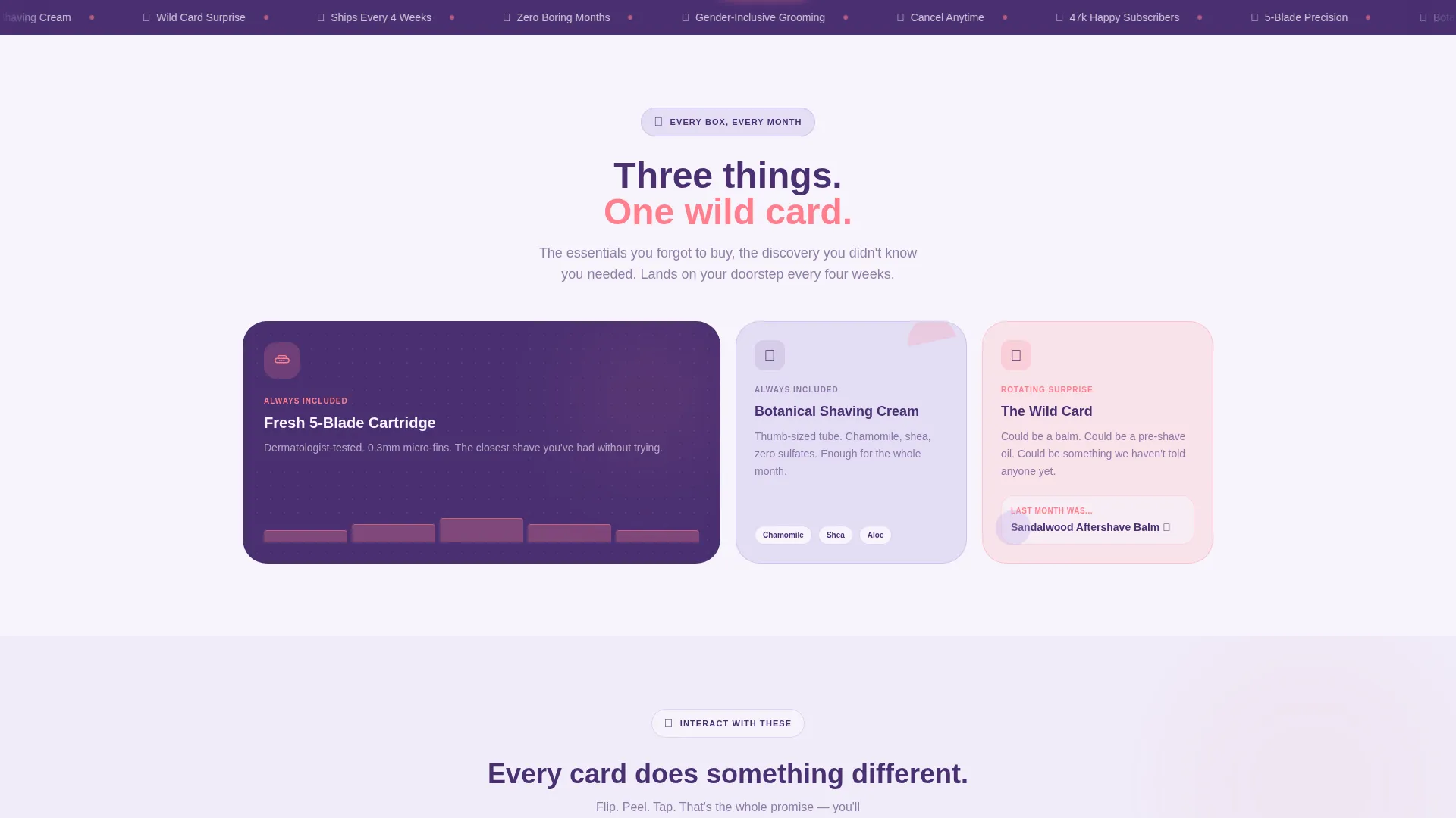 Certified Subscription Box Services Pre-Launch & Coming Soon Website Template
