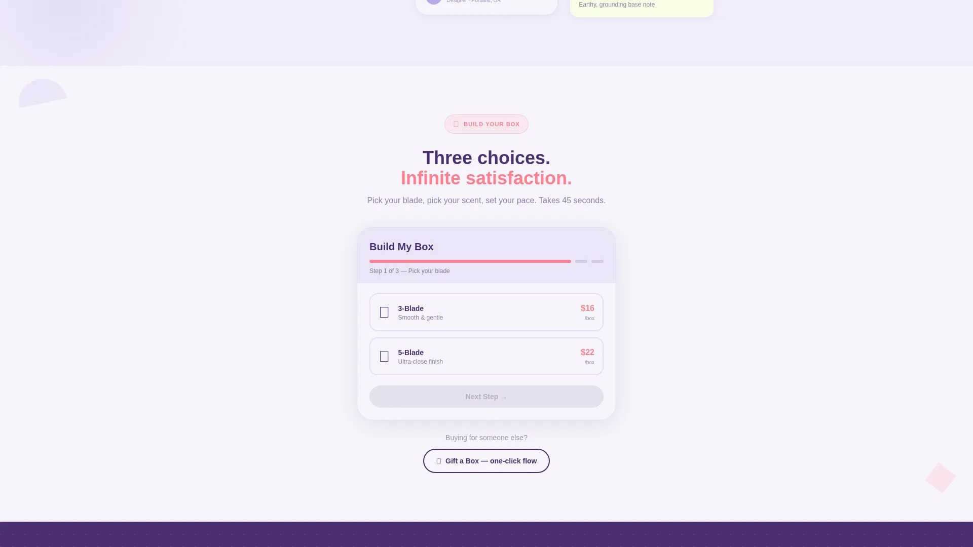 Certified Subscription Box Services Pre-Launch & Coming Soon Website Template