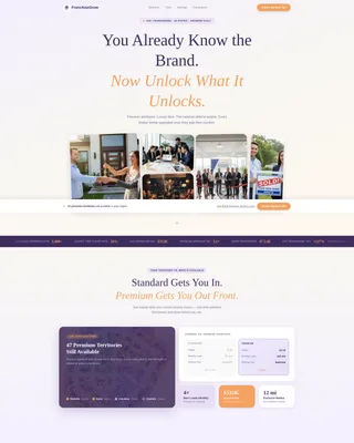 Playful Realty Franchise Landing Page Template