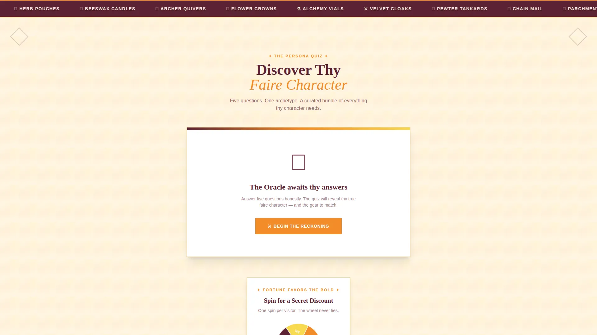 Hobby & Passion Supplies Professional Website Template